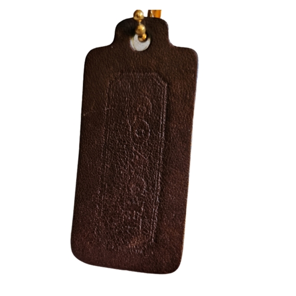 VINTAGE COACH D2J-9951 BROWN LEATHER NYC SADDLE BAG - Picture 12 of 12